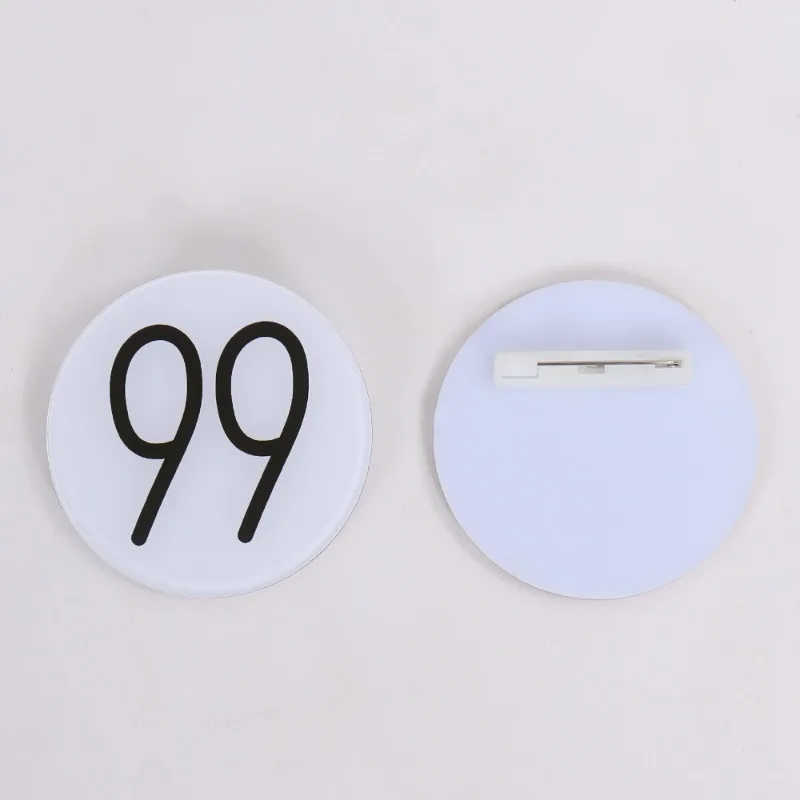 Insignia Digital acrílica Hunter Hisoka de tiempo completo, decoración de mochila de Anime para niños, joyería, abrigo de moda, insignia para hombro, regalos