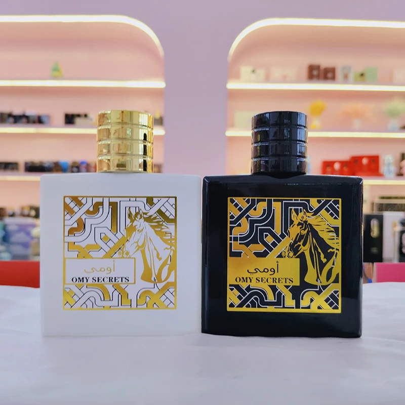 

100ml Arab Dubai Perfume Luxury Unisex Perfume Fresh Pineapple Jasmine Amber Oud Scent Long Lasting Eau De Toilette Mist