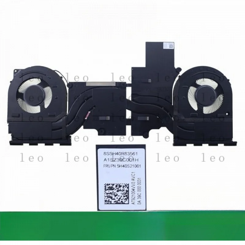 PP  Laptop CPU GPU Heat sink Fan for LENOVO LOQ 15IRX9 15IAX9 5H40S21000 5H40S21001