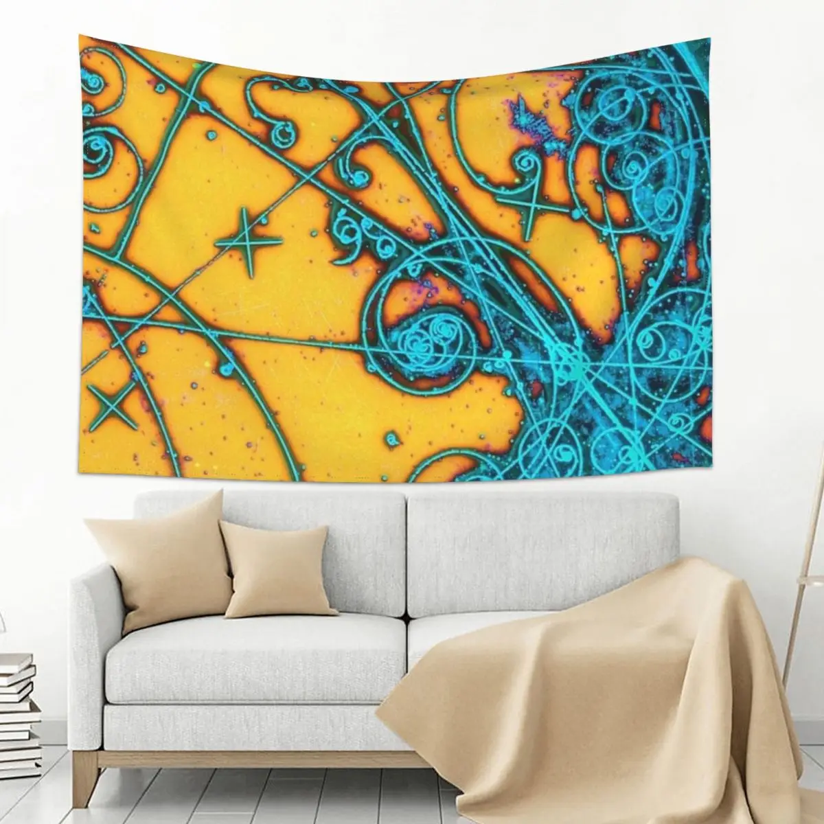 

Bright the light Tapestry