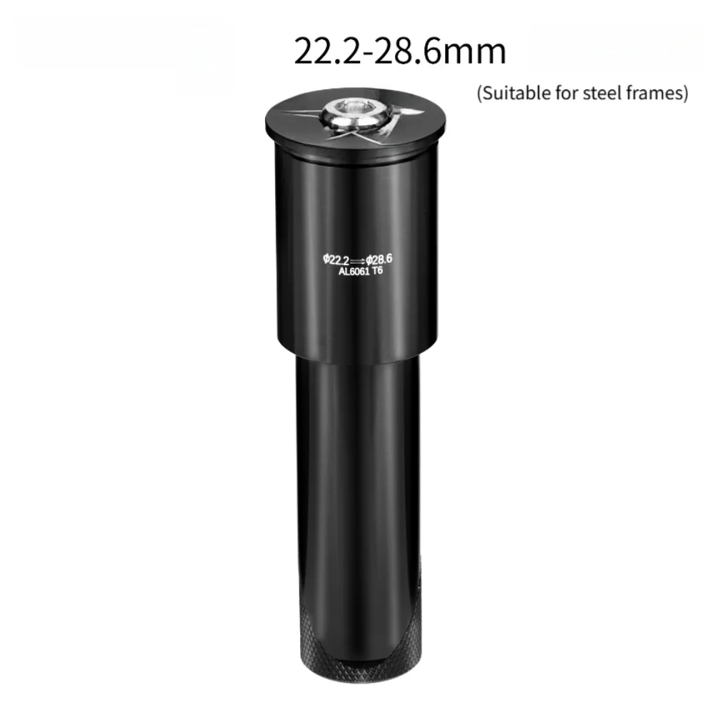 

1pc Bike Fork 20.8/22.2 To 28.6mm Bike Fork Conversion Stem Shaft Front Fork Bucket Shaft For Bike Scooter Bicycle Bike Fork