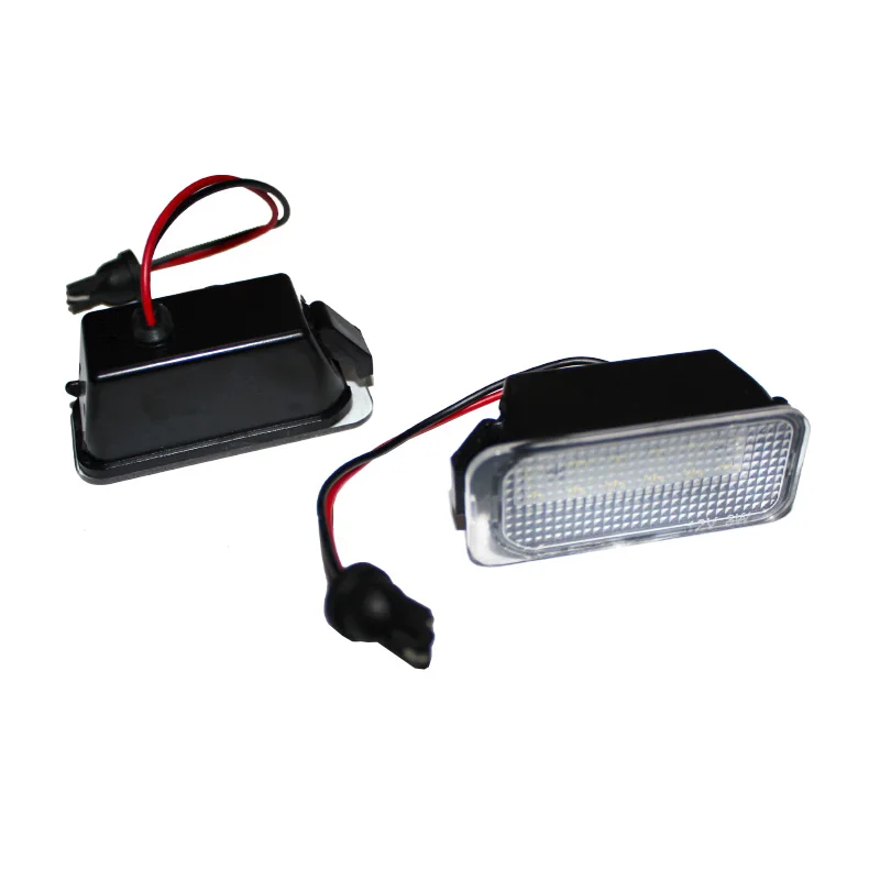 2PCS LED License Plate Light For Ford Focus 2 MK2 3 Mondeo 4 5 Fiesta 6 7 Kuga S-MAX No Error Backlight Number Plate light Lamps view 5
