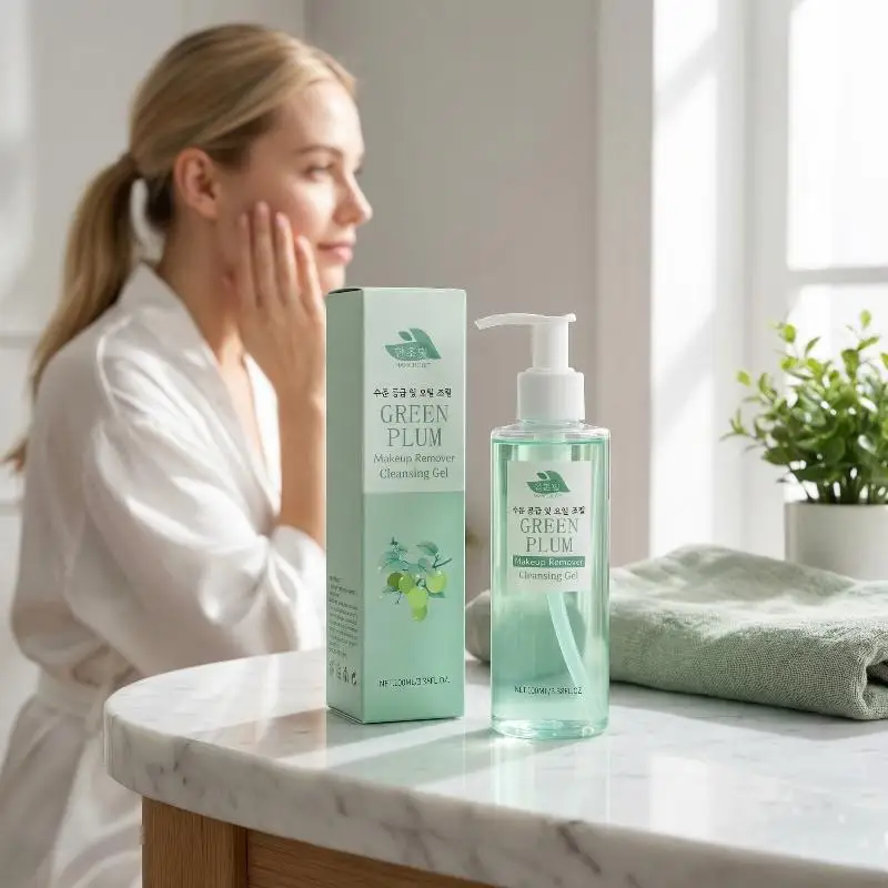Makeup Remover Facial Gel Refreshing Nourishing Wash Mild Deep Pore Cleansing Makeup Removal For Home Travel Use