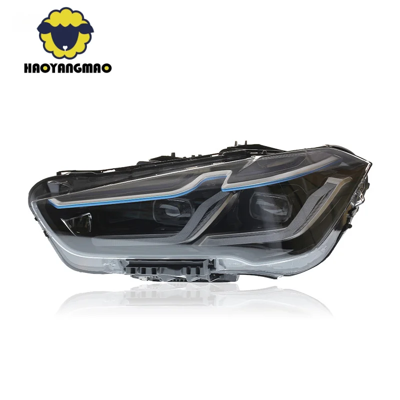 

Suitable for 16-19 X1 Headlight Assembly Modification Dual Light Lens Old to New LED Daytime Running Light Turn Signal