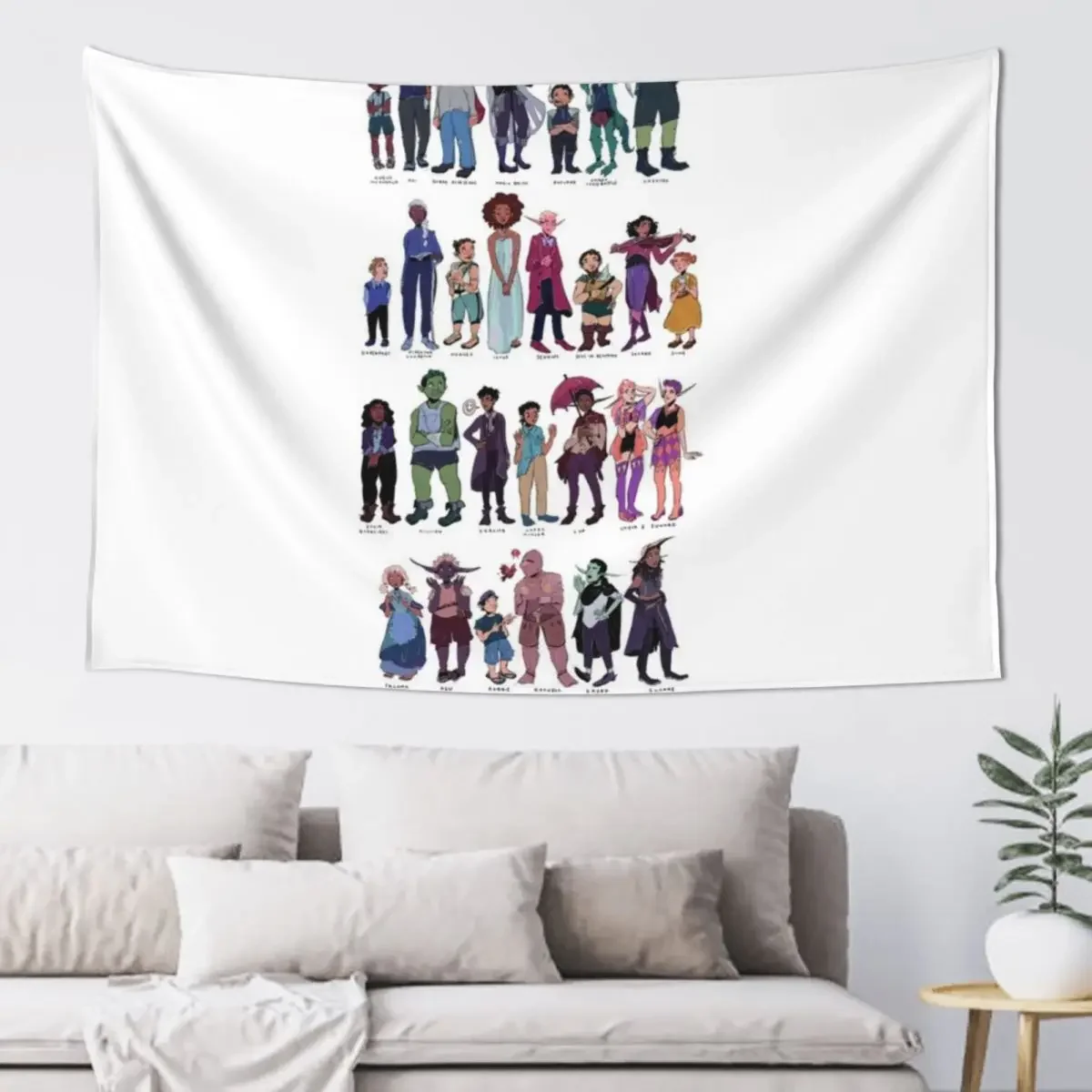 

npc's Tapestry Home And Comfort Decor Room Decor Cute Wall Hanging Outdoor Decor Tapestry