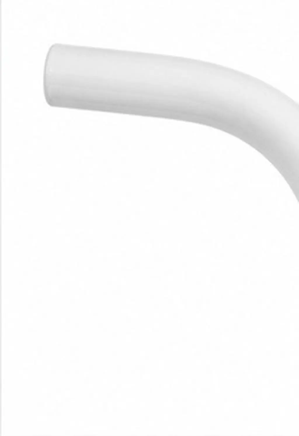 Threaded Lamp Curved Stem Iron Material Table Lamp Accessory for Repair Replacement Parts Lighting Fixture Down Rods