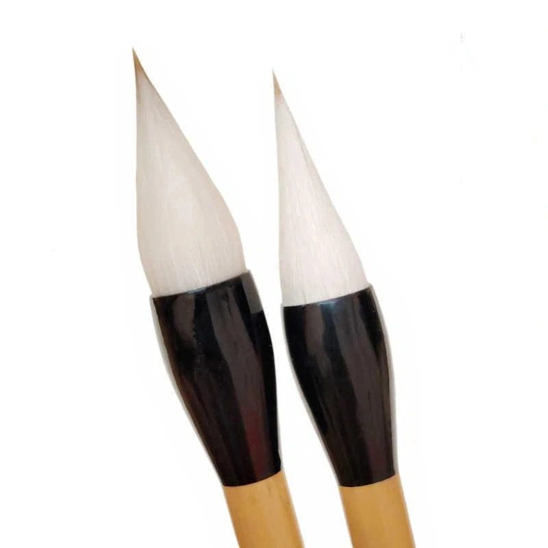Regular Script Calligraphy Brush Set Traditional Chinese Watercolor Meticulous Ink Painting Coloring Brush Pen Aquarelle Brushes