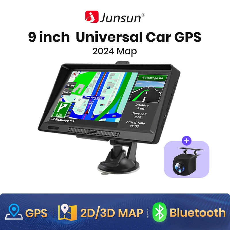 Auto Navigation für Fahrzeuge: Der Junsun 2024 CarGPS Navigation 9 Zoll Touchscreen – Eine detaillierte Bewertung