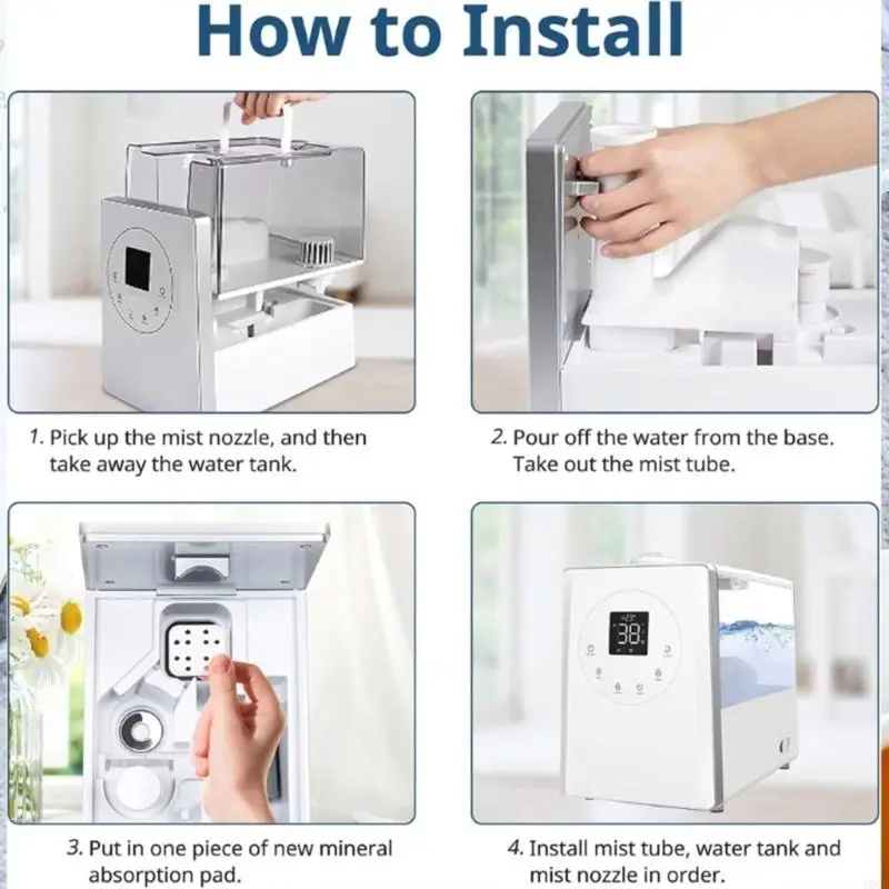 Рисунок 3 - 19qe 20pcs Увлажнительные фильтерные прокладки