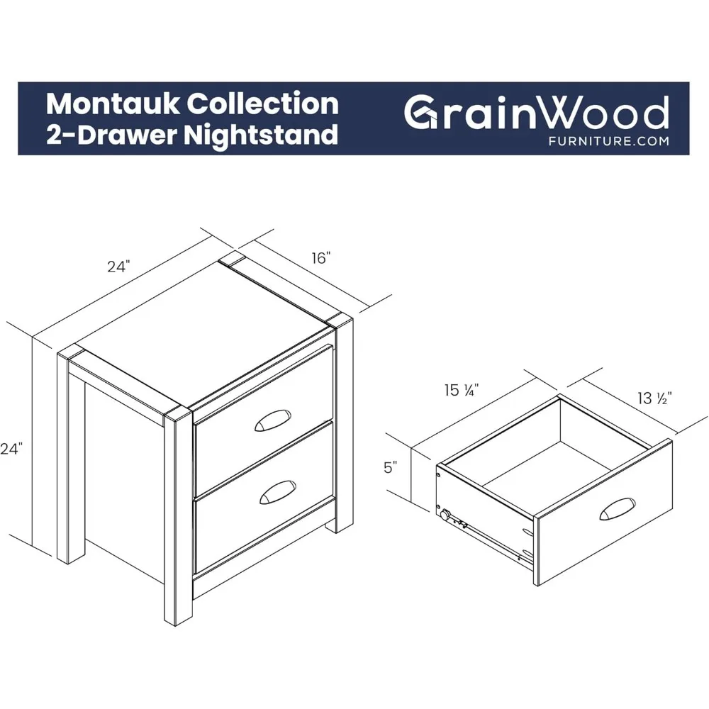 منضدة ريفية ذات درجين من الخشب الصلب باللون الأبيض الفاتح
