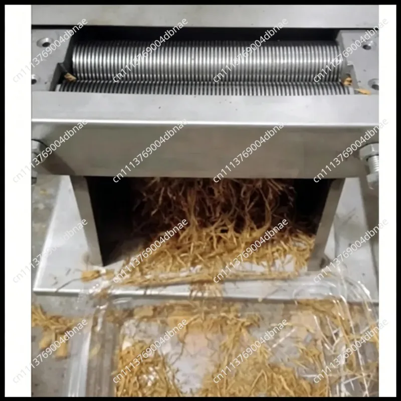 Tobacco Leaf Shredder Machine 0.7mm 1mm Tabletop Tangerine Peel Chopping Machine Herbal Cutting Shredding Machine