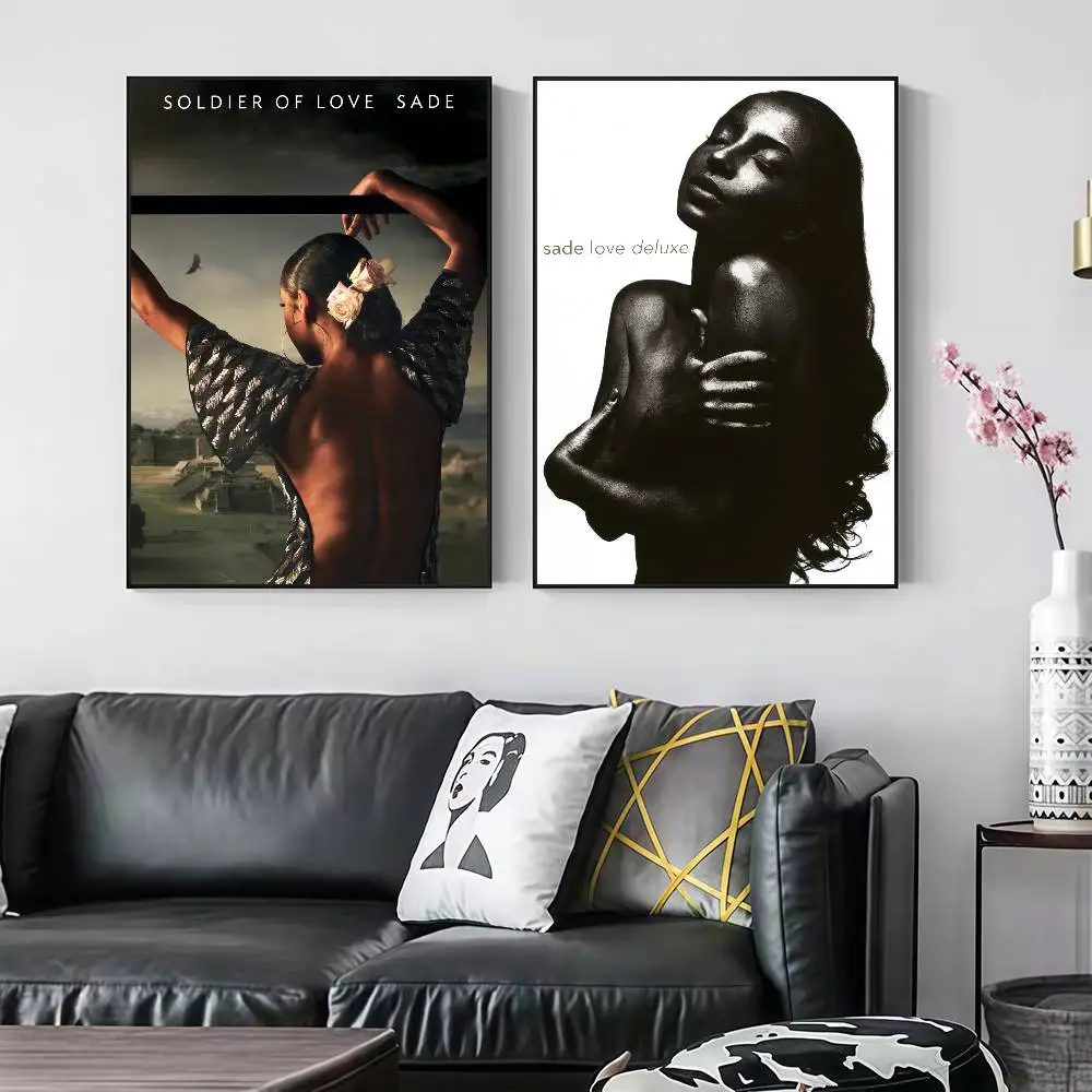 Singer S-Sade Soldier Of Love Peelable Self-adhesive Poster Stickers Are Suitable For Frameless Wall Decoration In A Room