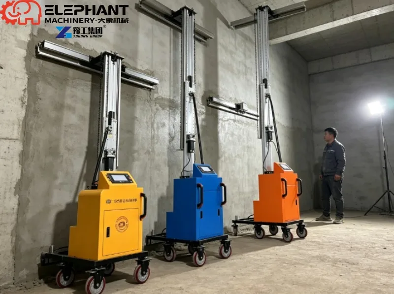 YG Portable Fully Automatic Intelligent Wall Plastering Machine 220V 1.5KW High Efficiency Made In China
