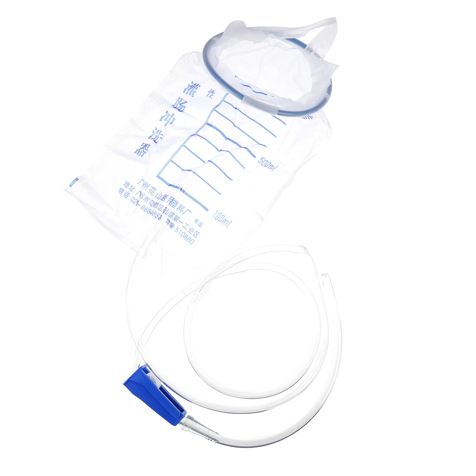 10Pcs Bag Kit Colon Cleansing System for Home Clinic Use Lightweight Portable Douche Flusher Cleaning