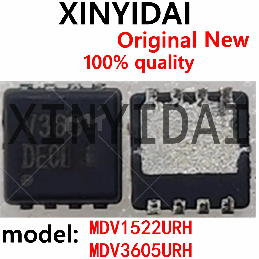 

10PCS MDV1522URH V1522 VI522 MDV3605URH MDV3605 V3605 QFN brand new original