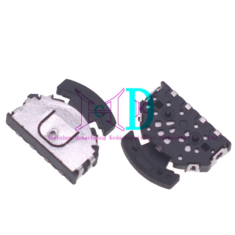 Pequeno Head Dial Switch, Mini Tipo de Operação Multifuncional, Wave Wheel Switch, Bluetooth Speaker, 3 Way Switch, 4 Pin, 10Pcs