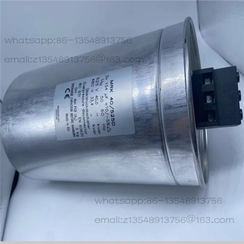 

Power Capacitor MRK 40/525D 525V 3 * 154UF Spot Supply