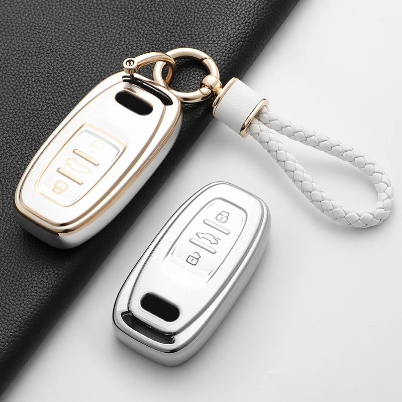 

Новый дизайн, мягкий чехол для автомобильного ключа из ТПУ для Audi A1 A3 A4 A5 A6 A7 A8 Q3 Q5 Q7 S4 S5 S6 S7 S8 R8 TT Smart Keyless Аксессуары