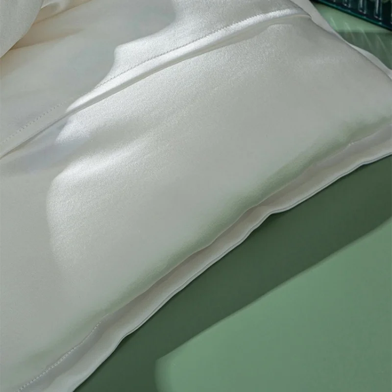 1PC 22Momme Silk Pillowcase Envelope Style Both Sides 100% Mulberry Silk for Sleeping