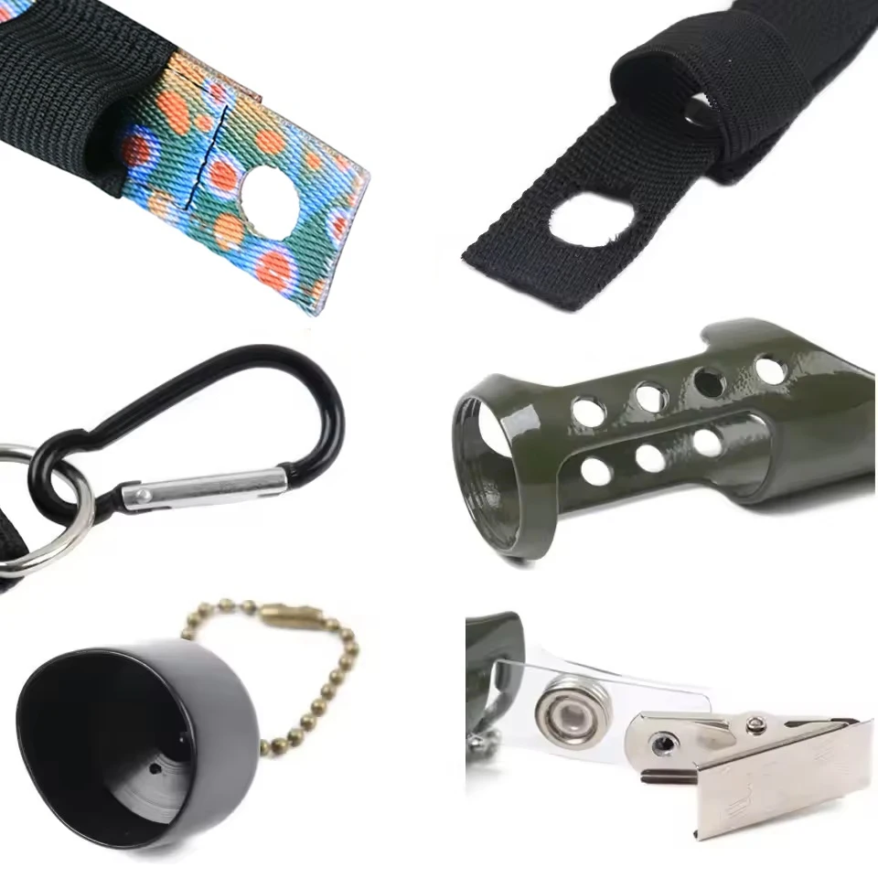 MAXIMUMCATCH Ultralight Fly Fishing Floatant Bottle Holder Aluminum Cloth Plastic Bottle Clip - Fishing Tool Accessory - view 2