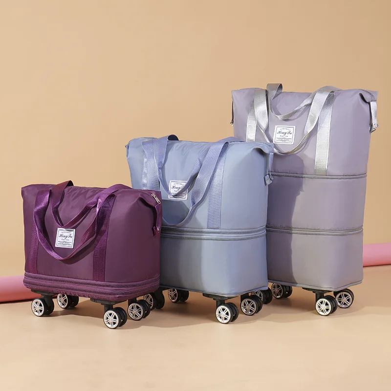 New Folding Travel Storage Bag, Clothes Moving Bag, Short-distance Luggage Bag, Large Capacity