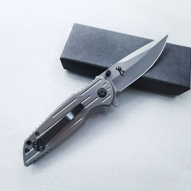 Outdoors Steel Folding Knife for Men High Hardness Portable Camping Multitool Pocket Knives for Hunting and Fishing Men\'s Gift