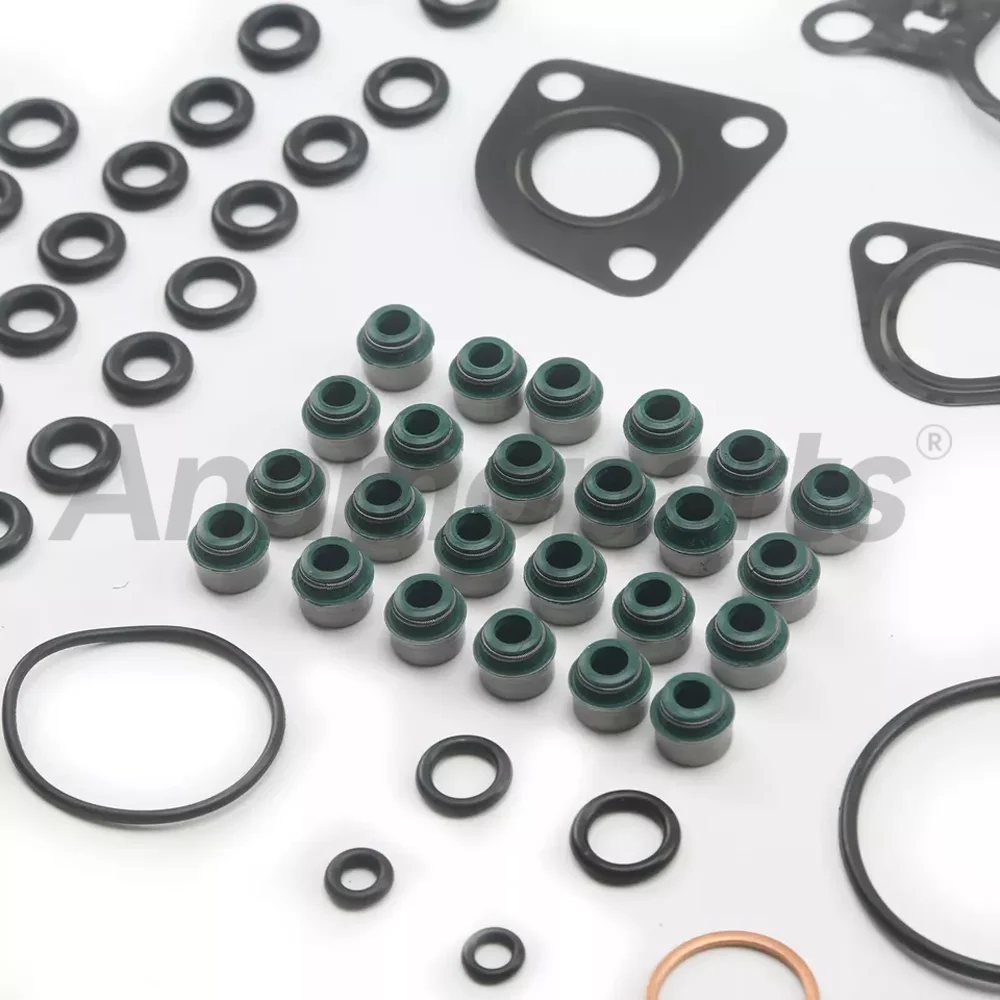 For Engine MB272 3.0 05-14 Benz SLK CLK E C300 3.0L Head Gasket/Timing chain/Piston/Ring Repair package kit W204 A2720160820