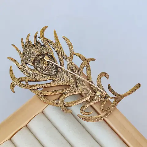 10 best sales मोर ब्रोच - №3