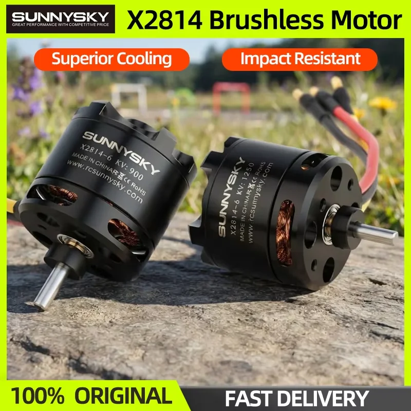 SUNNYSKY X2814 900KV/1250KV/1100KV External Rotor Brushless Motor for RC 3D fixed-wing Aircraft Airplanes