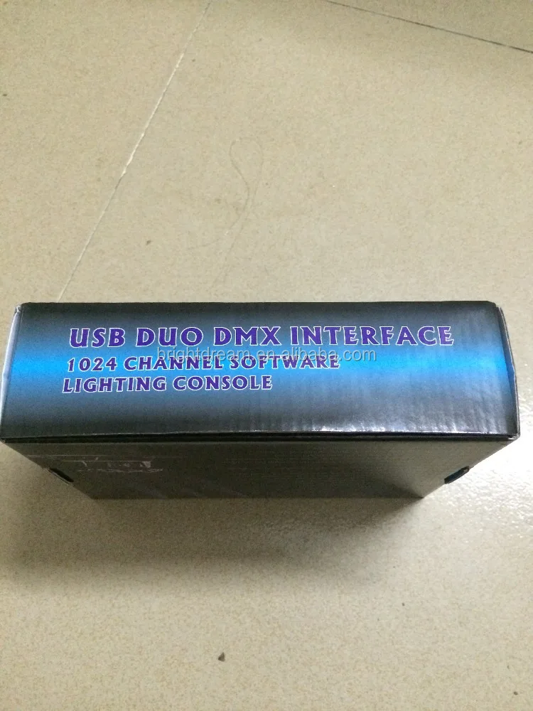 Professional Lighting Controller USB Light Jockey for Pc Stage Light Dmx Dj Usb Controller Software Support Window 7