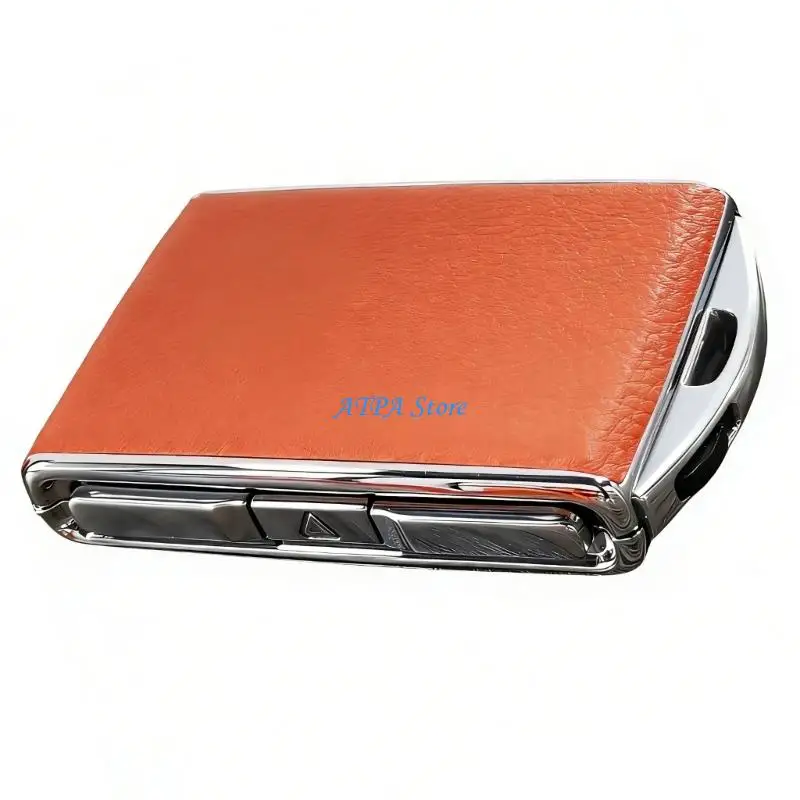 

U13C Smooth Leather Remote Control Case With Reinforced Metal Inner Support