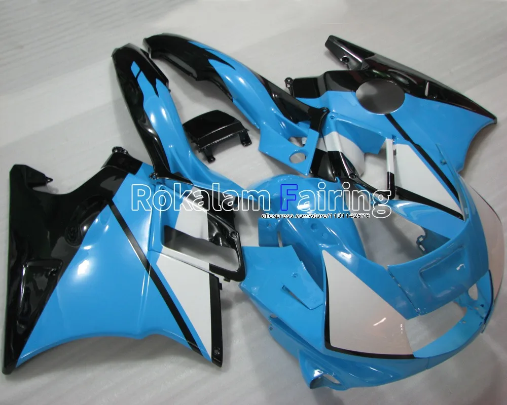 Body Kit For Honda CBR600 F2 1991 1992 1993 1994 CBR 600 F2 91 92 93 94 Blue Black Aftermarket Motorcycle Fairing Set