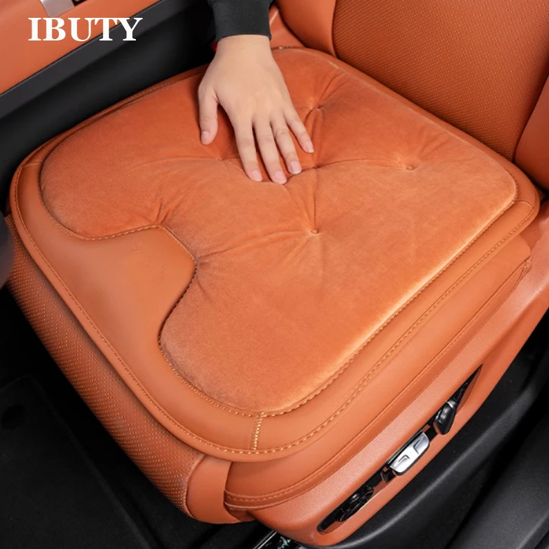 For Lixiang L7 2023 2024 Accessories Car Front Driver Seat Mats Winter Warm Flocking Pads Rear Seat Cushion