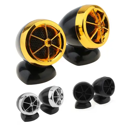 2pcs 1200W Subwoofer Car Speakers Universal Dome Tweeter Sound Vehicle Auto Music Stereo Modified Loud Speakers 3 Color Optional