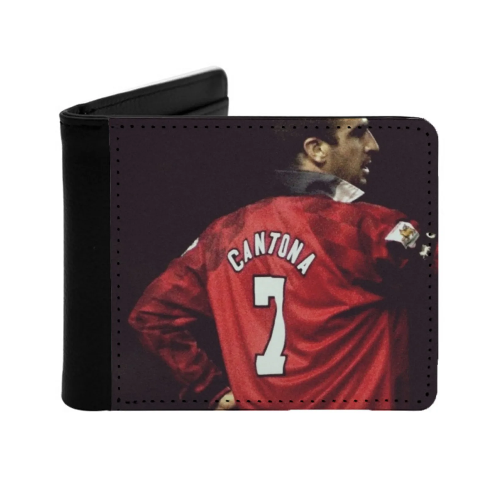 

Eric Cantona Photo Короткие мужские кошельки Держатель кредитной карты Ретро кошелек Мужской кошелек из искусственной кожи Eric Cantona Eric Cantona Eric