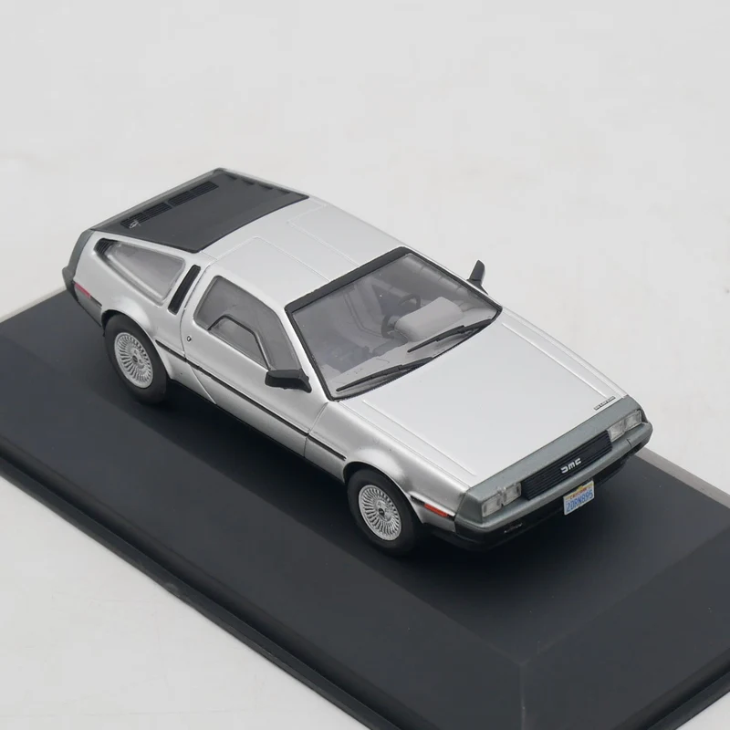 

Литой под давлением IXO масштаб 1:43, DMC DELOREAN 1981, спортивный автомобиль с дверью с крылом чайки, модель автомобиля из сплава, Коллекционная игрушка, подарок, сувенирный дисплей