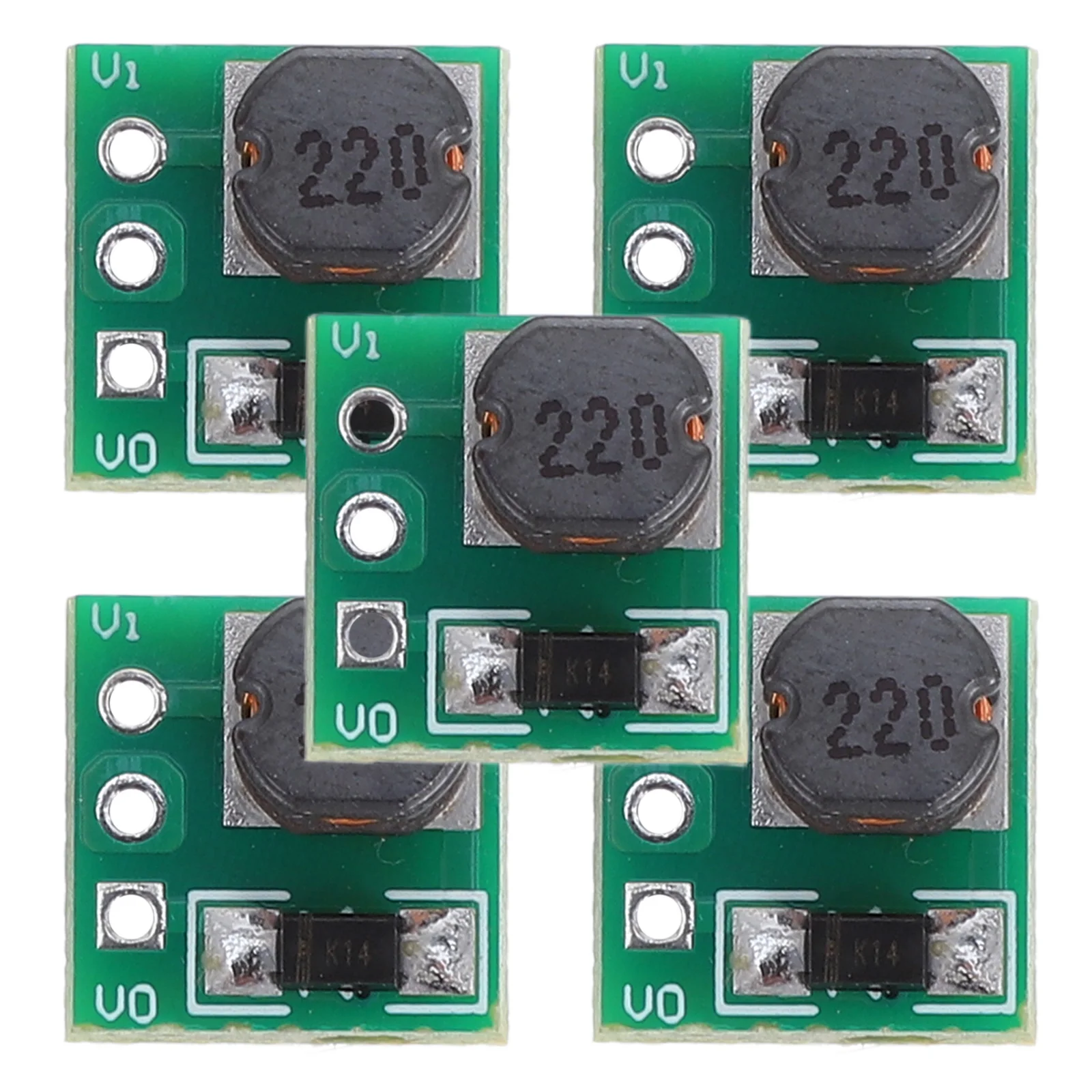 

5 Pcs Voltage Regulator DC Boost Module Power Converter Supply Step Stabilizer Dc-dc