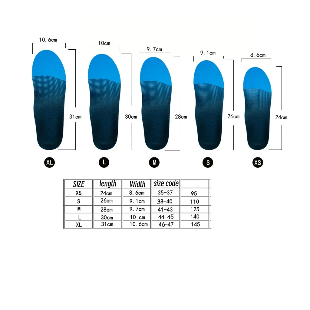 Flat Foot Orthopedic Insoles For Shoes Arch Support Inner Slab-foot Inversion Flat Foot Correction Insole For Men And Women