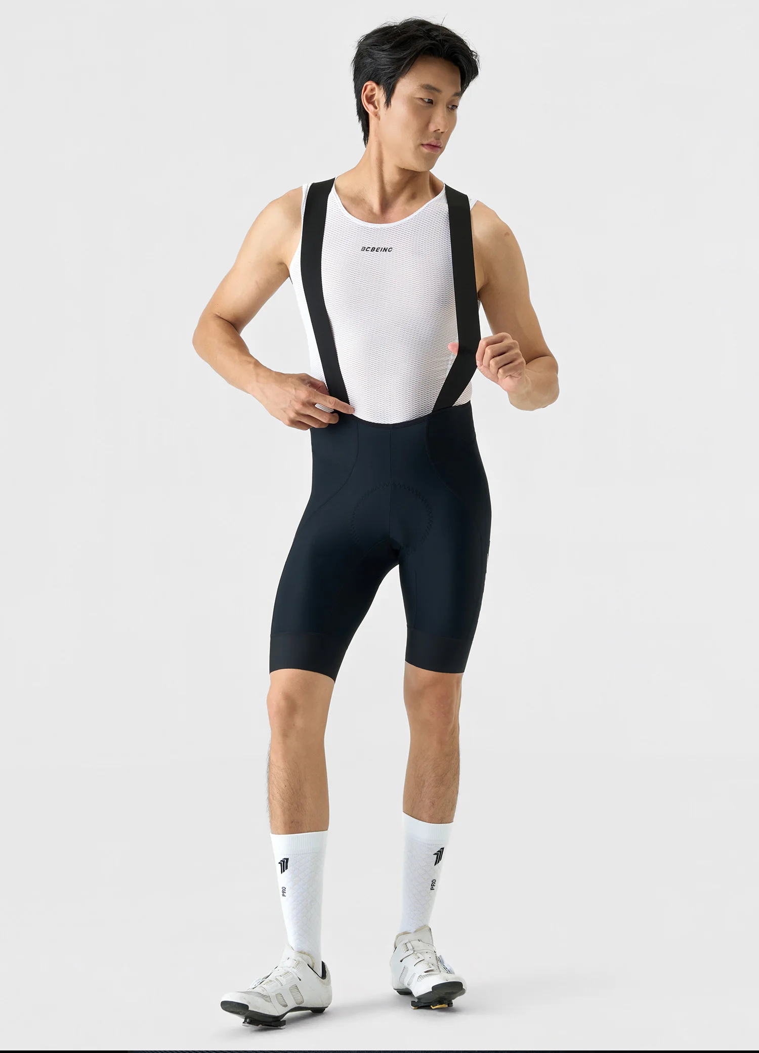 BCBE-ING Herren RACE Radhose Italien 7Hour Elastische Schnittstelle 120kg Dichte Polsterung Leichte Schnelltrocknende Atmungsaktive Radhose – Detail 10