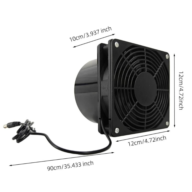 5.5x2.1mm 12V Painel Solar Exaustor Ventilador Extrator Ar com Painel Solar À Prova D 'Água para Casa Frango Cachorro