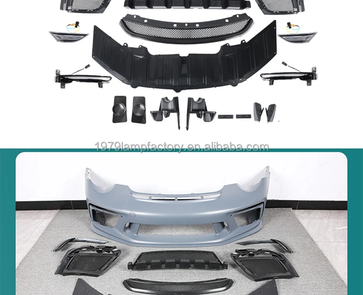 

New Car Bodykit 2004-2011 997 carrera Front Bumper Upgrade to 991 GT3 Body Kit for 911 997.1 997.2