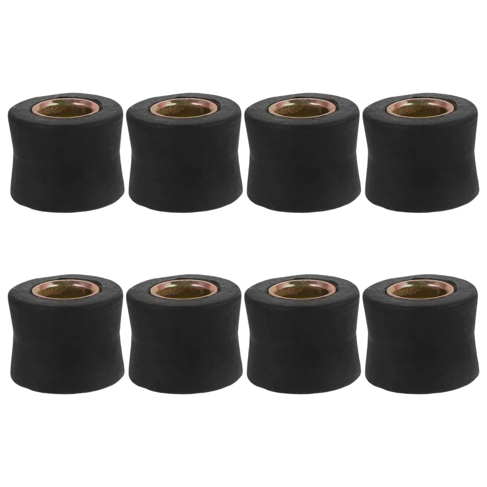 

8pcs Shock Absorber Rubber Rings Black Bushings Motorcycle Shock Absorber Motorcycle Damping Buffer Stability Long Performance