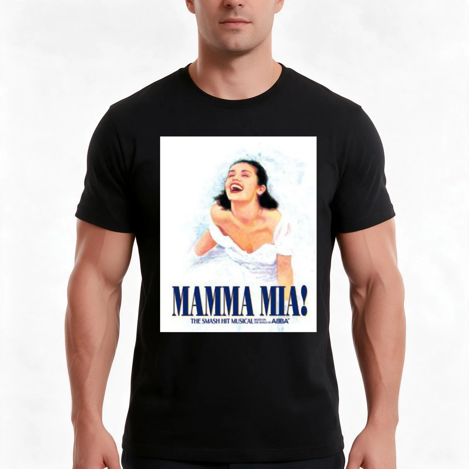 Gift For Women Mamma Romantic Musical Mia Drama Cute Graphic Gifts T-Shirt, Summer Casual Cotton Tee, Oversized Streetwear Tops