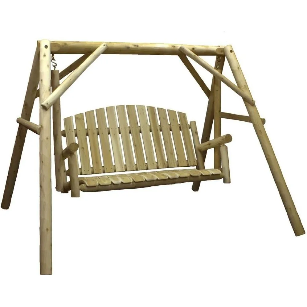 

Garden Swing, 2-Seat Outdoor Swing, Maximum Weight Recommendation 650 Pounds, Swings Outdoor