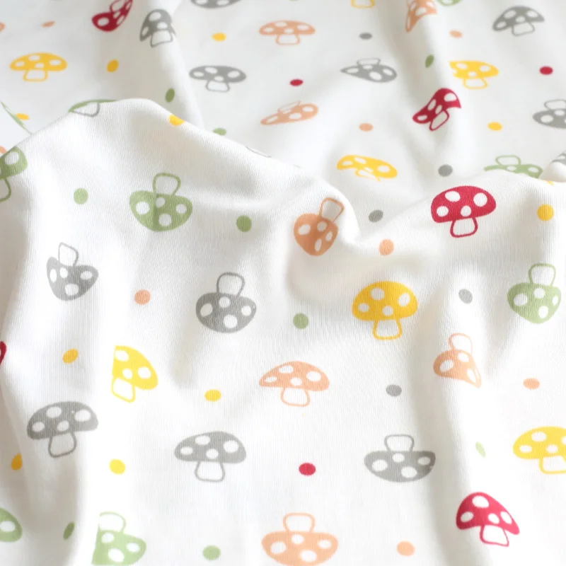 Tessuto per bambini Maglia in maglia con stampa Tessuto per cucire per indumenti per bambini 50 * 40 cm o 50 * 95 cm TJ0076