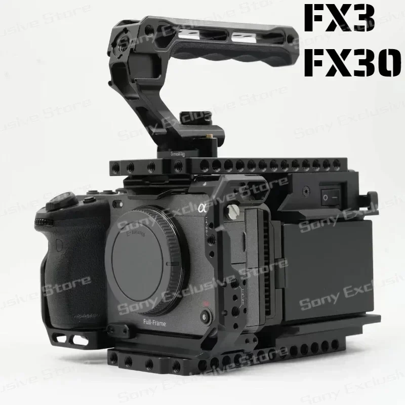 The latest upgraded version of the V-shaped stabilizer bracket expansion module Cineback is suitable for FX3/FX30 cameras