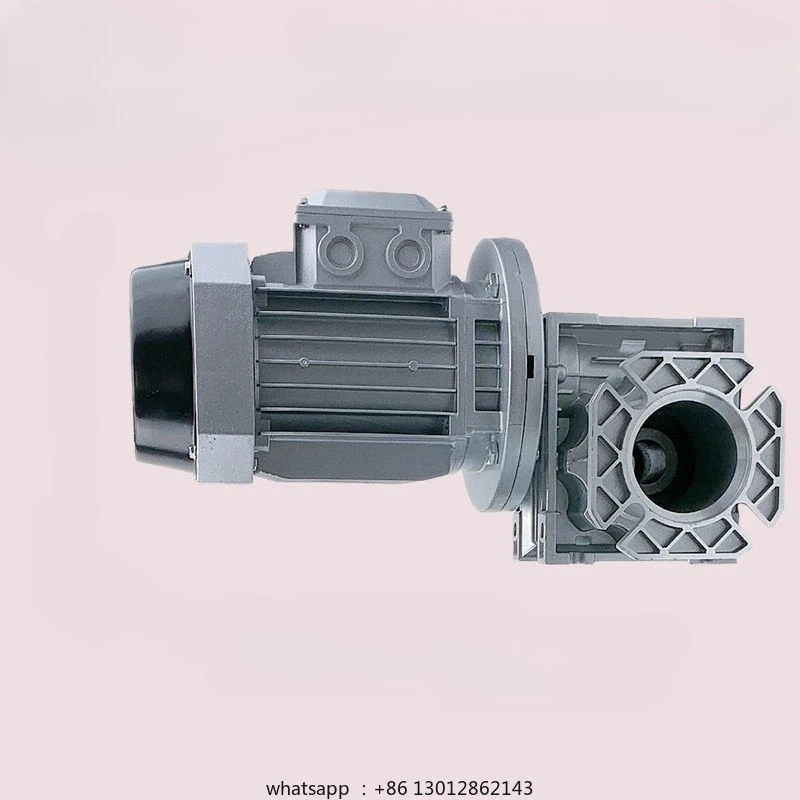 

Worm gear reducer Gearbox with motor Three-phase vertical 380V small