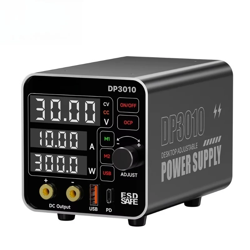 30V10A Full Touch-Control Digital Smart Power Supply (DP3010) - Touch-Adjustable for Mobile Phone Repair