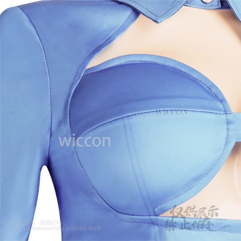 애니메이션 영화 다섯 번째 요소 코스프레 의상 여성 빈티지 항공사 재미 있은 할로윈 의상 드레스 Cos 승무원 재고 있음