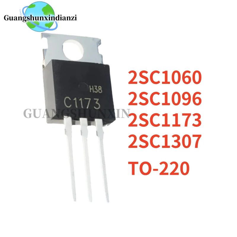 10PCS 100% NEW 2SC1060 C1060 2SC1173 C1173 2SC1307 C1307 2SC1096 C1096 TO-220 Best Quality In Stock